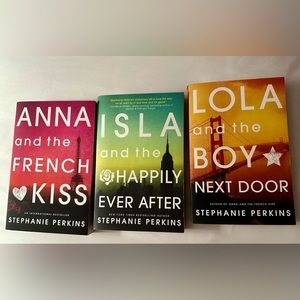 Stephanie Perkins Collection - 3 Paperback Books: Lola, Anna, Isla